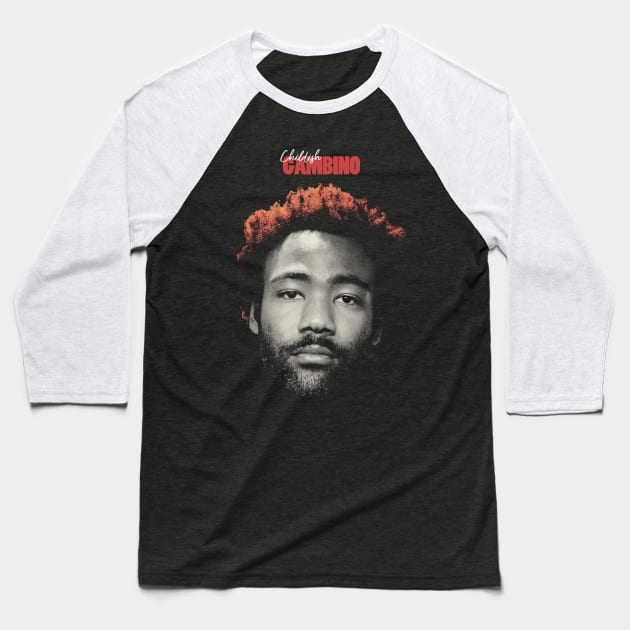 Childish Gambino Baseball T-Shirt by gwpxstore